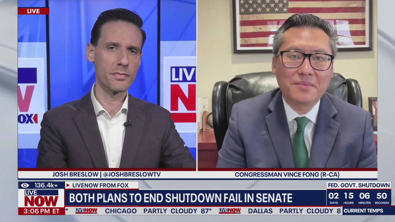 Plans to end government shutdown fails in Senate