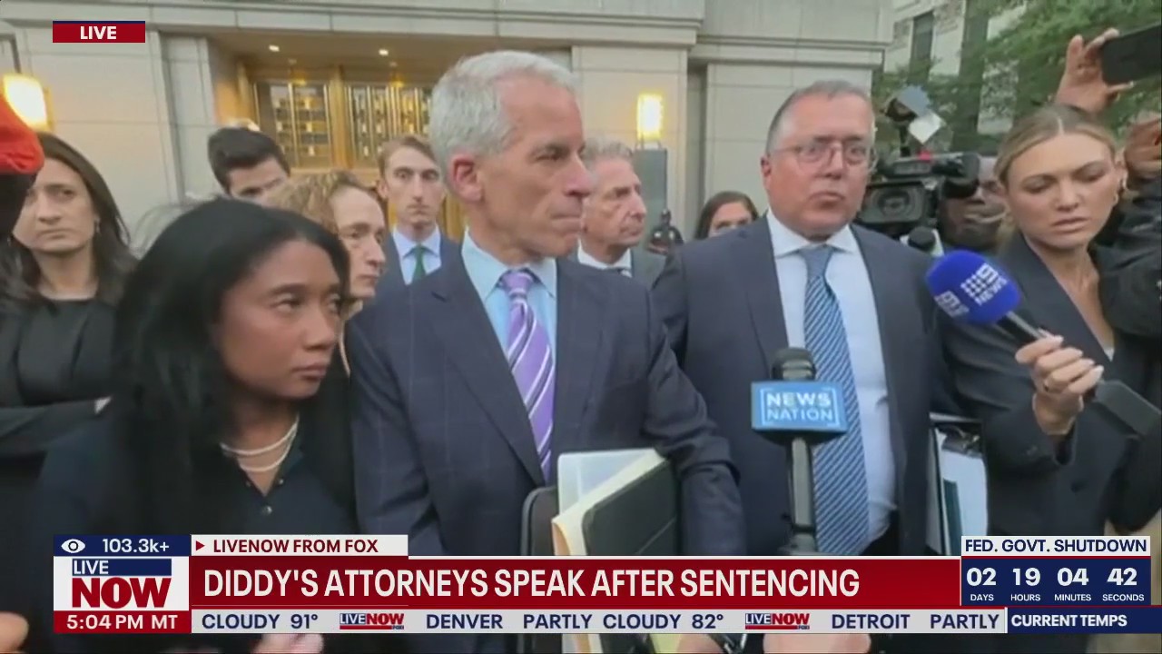 Diddy's attorneys speak after sentencing
