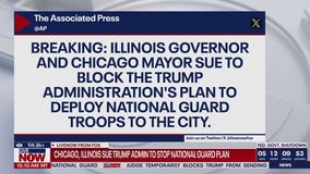 IL, Chicago sue to stop Trump's National Guard plan