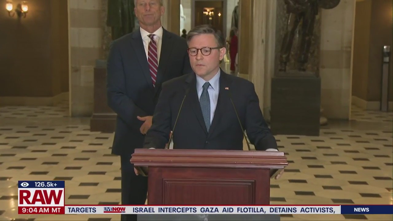 House Speaker Johnson on government shutdown