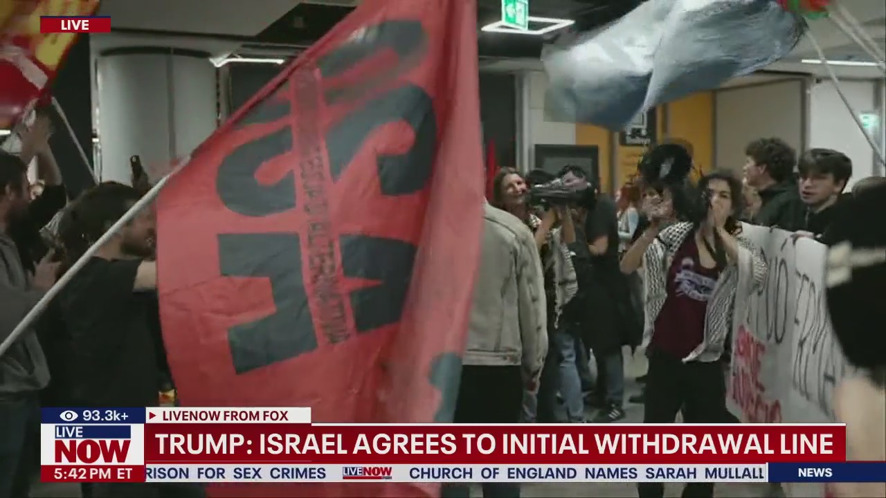 Trump: Israel agrees to initial withdrawal line in Gaza