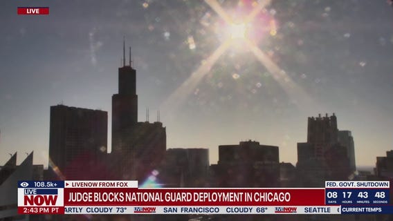 Judge blocks National Guard deployment in Chicago