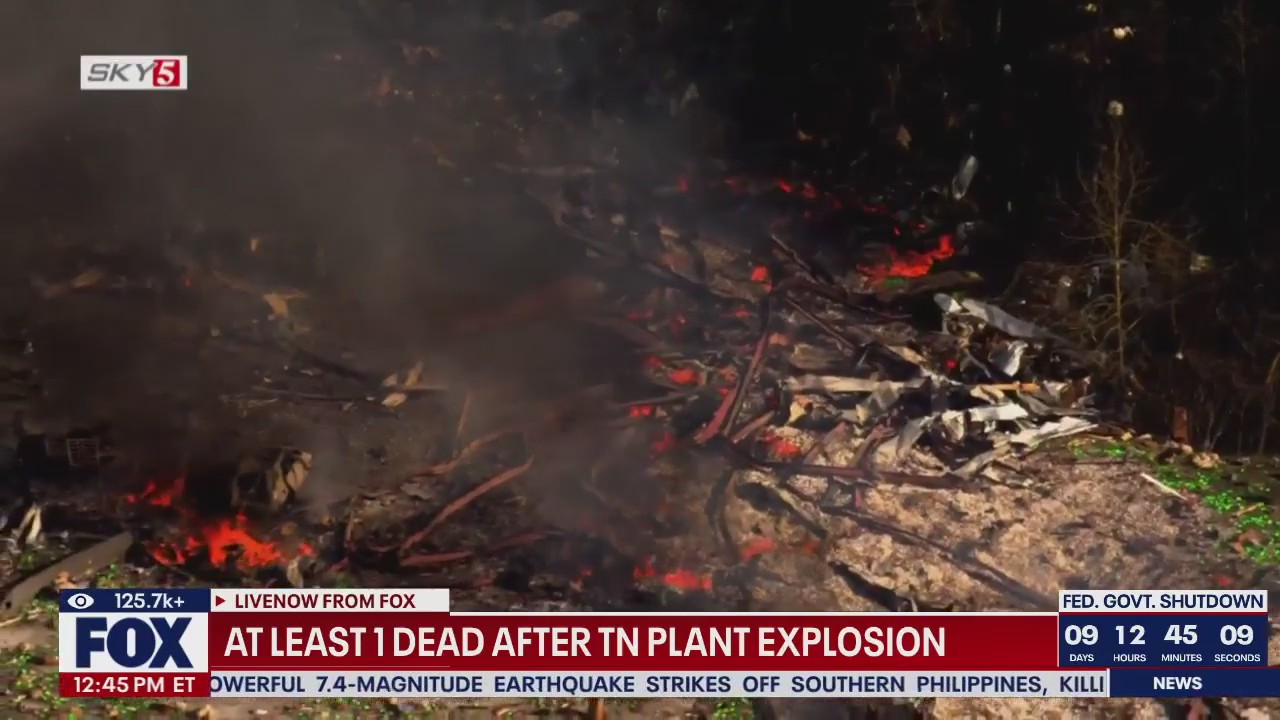 Several dead, others missing after TN plant blast