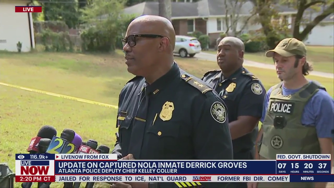 U.S. Marshals: Derrick Groves captured in Atlanta