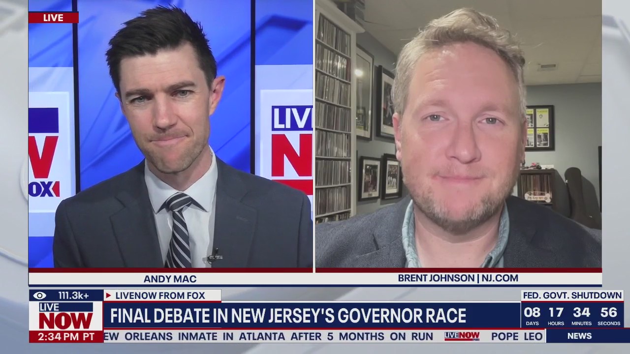 Final debate in New Jersey's governor race