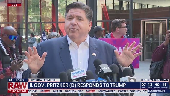 JB Pritzker responds to Trump: ?I won't back down'