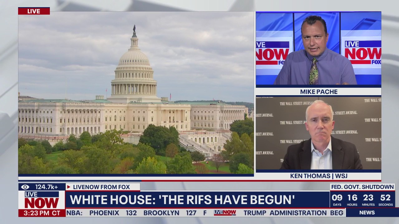 Federal worker layoffs have begun, White House says