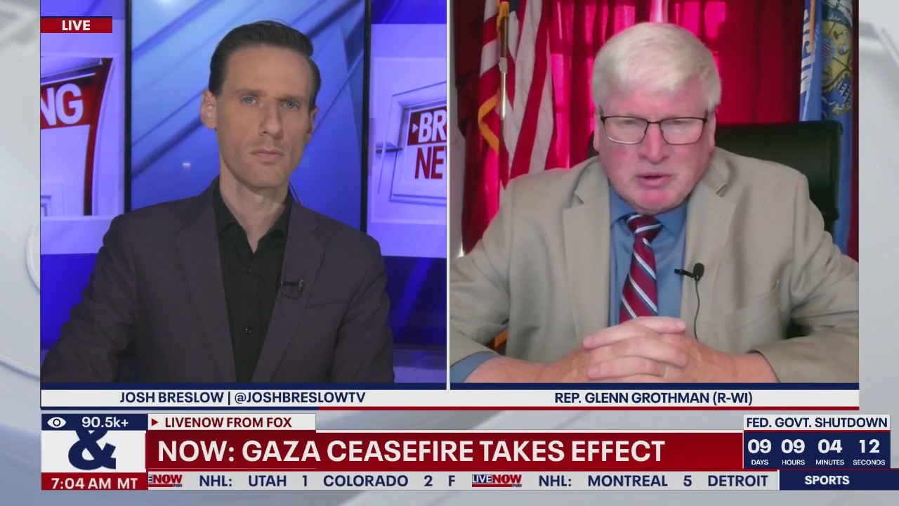 Rep. Grothman (R-WI) talks shutdown & Gaza ceasefire