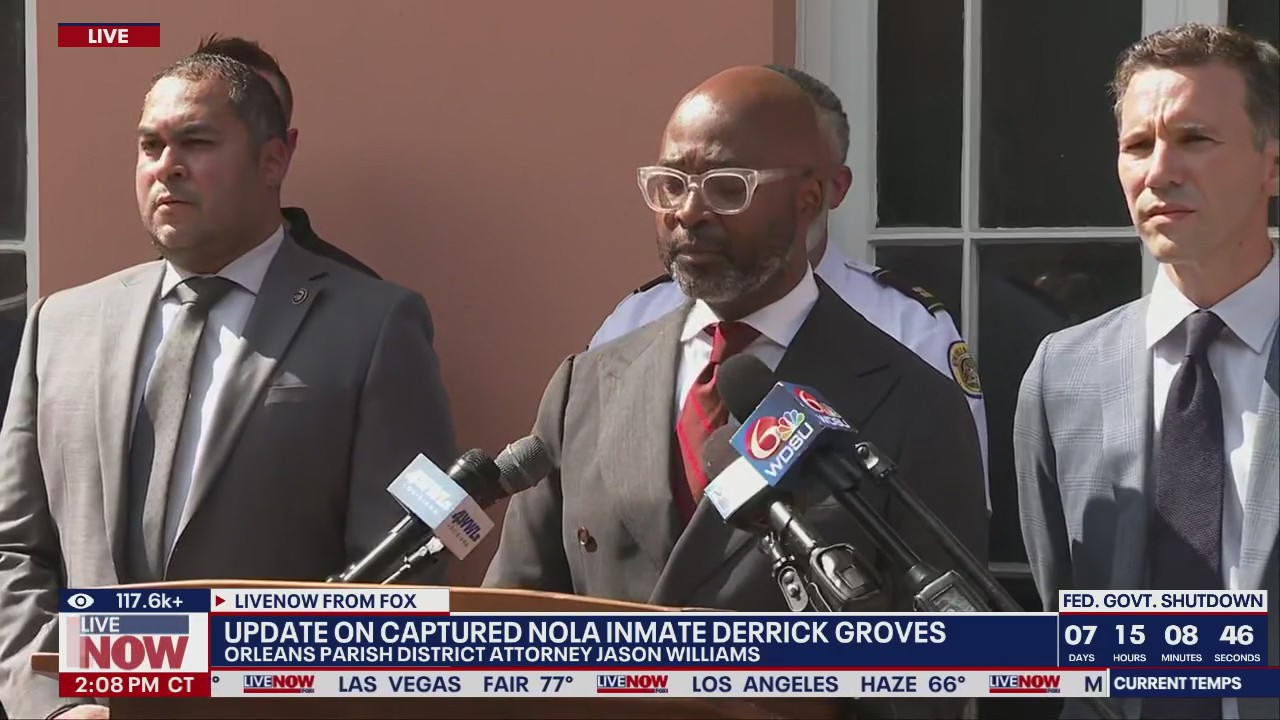 Last remaining Nola inmate captured after jail escape