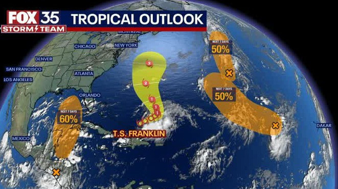 Tracking potential for system over Gulf