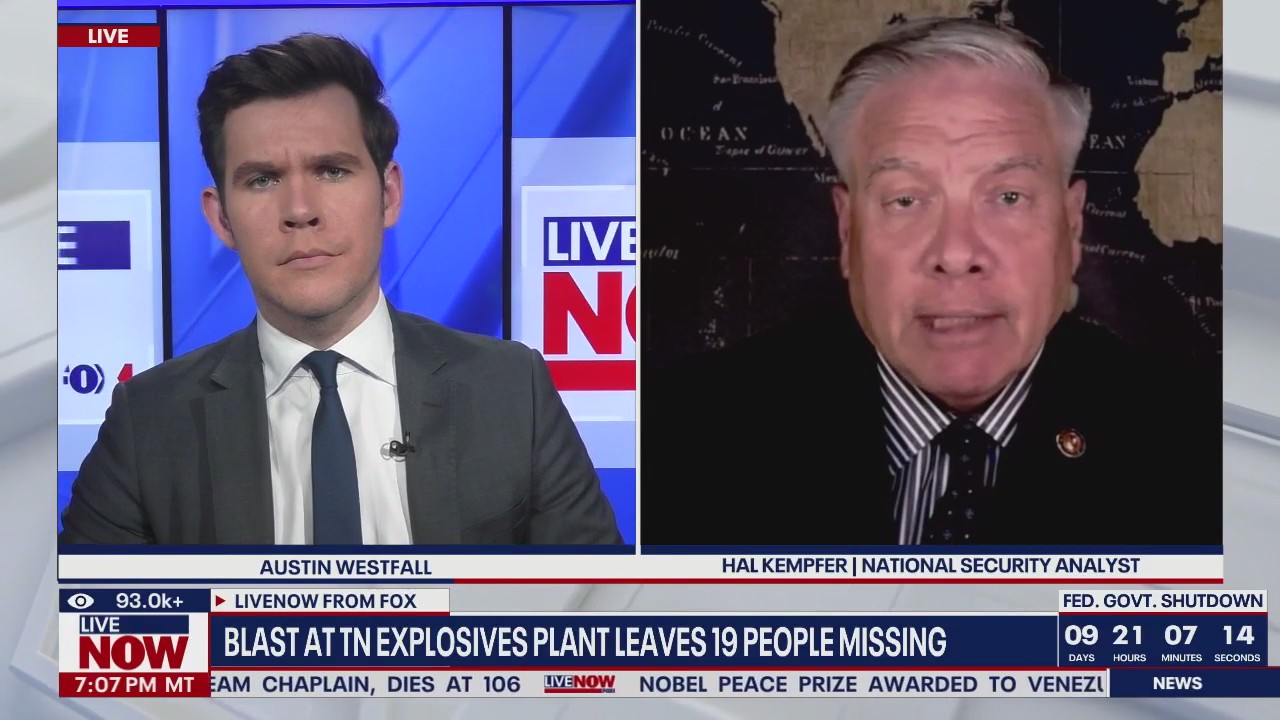 19 missing in Tennessee explosives plant explosion
