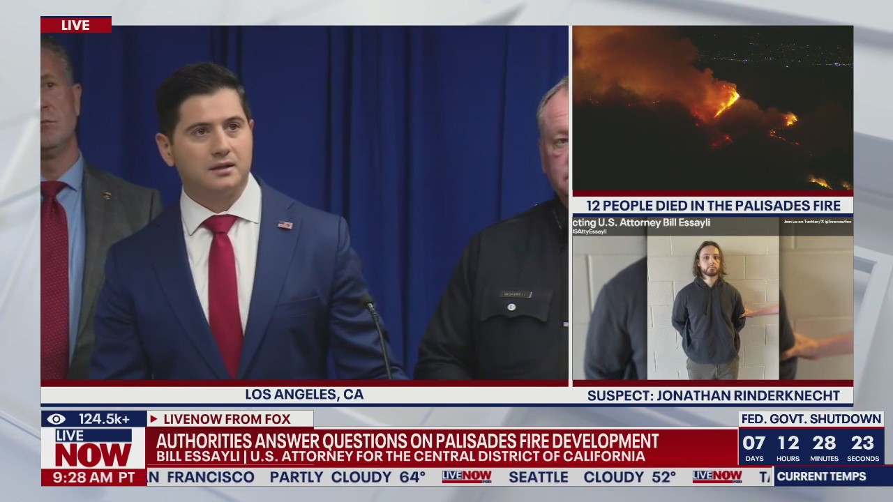 ?Significant development? in palisades fire presser