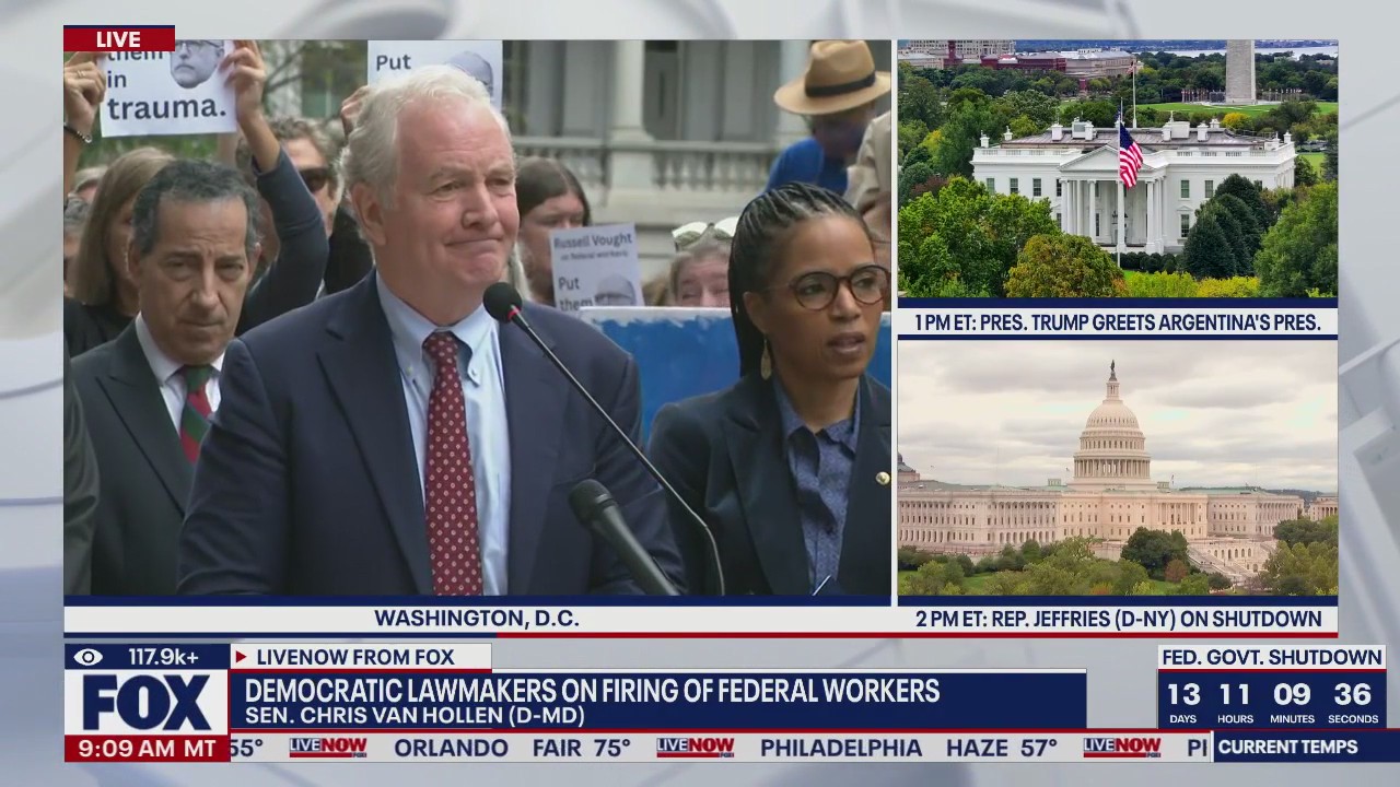 Maryland democrats address firing federal workers