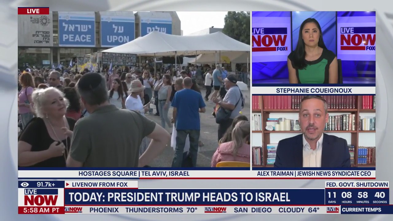 Trump heads to Israel, Egypt