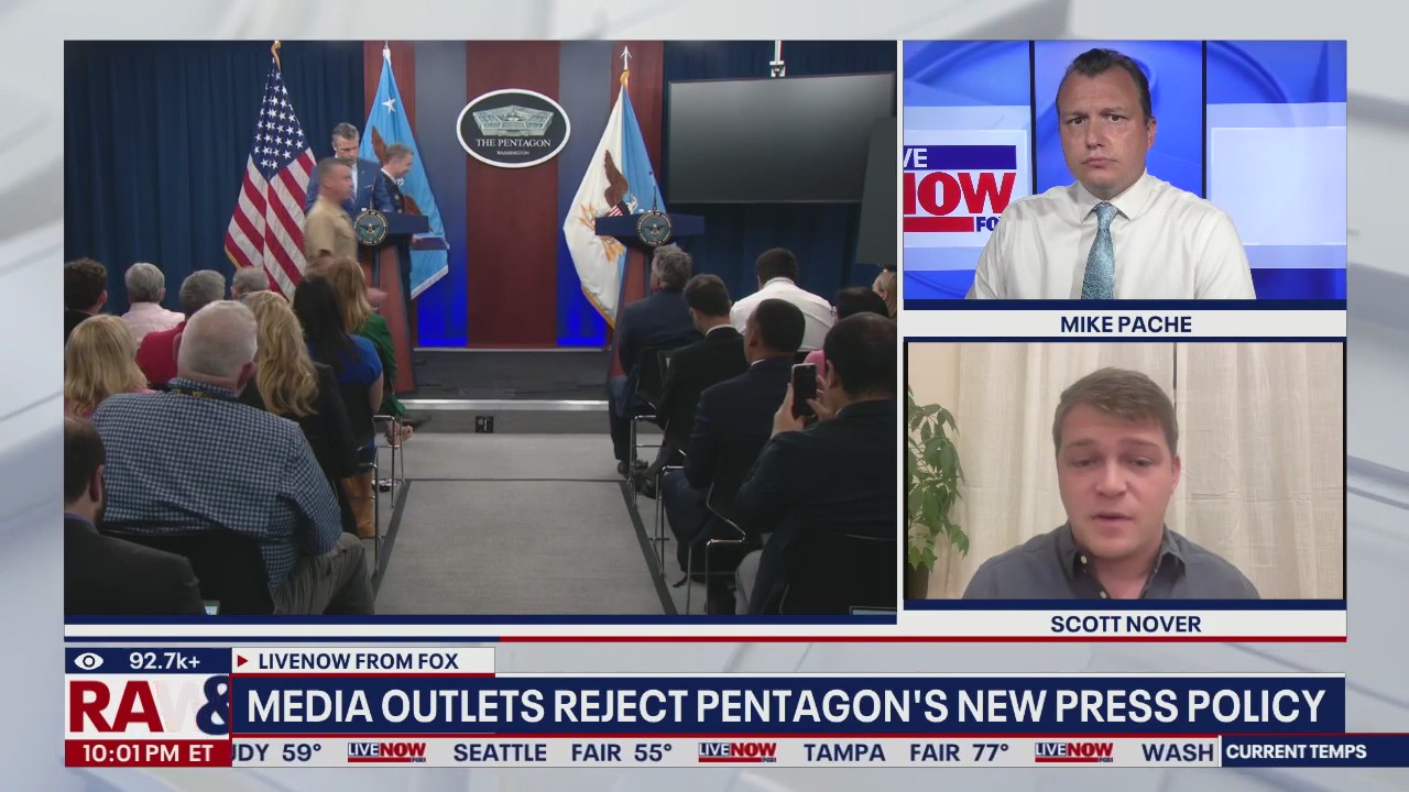 Media outlets reject Pentagon's new press policy