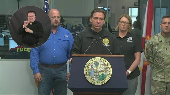 DeSantis gives update on Idalia's impacts
