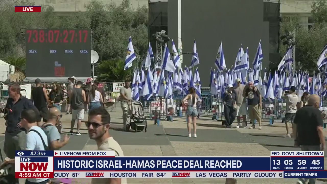 Historic Israel-Hamas peace deal reached