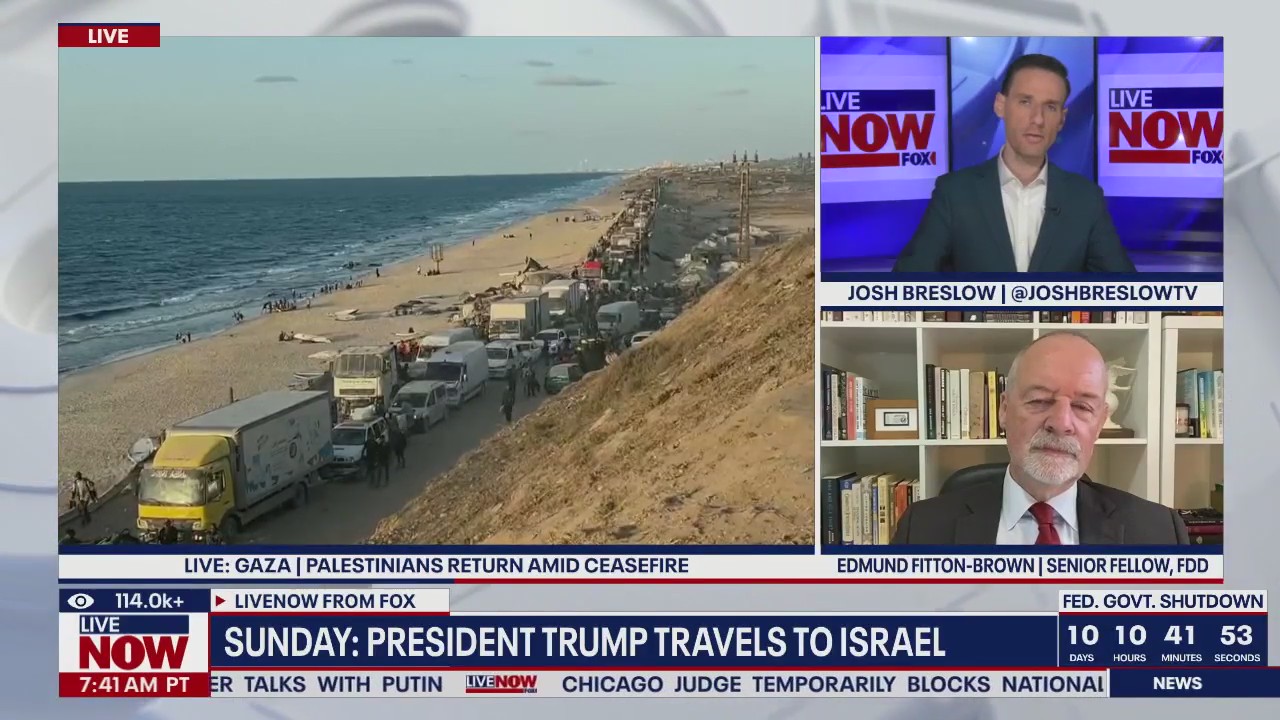 President Trump to travel to Israel on Sunday