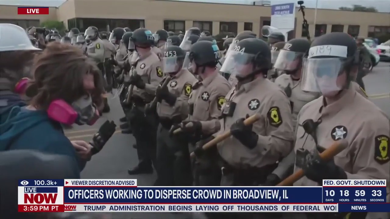 ICE protests continue in Broadview, IL | LiveNOW from FOX