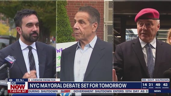 NYC mayoral debate slated for Thursday