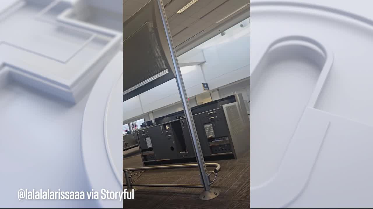 Audio: Hacked airport announcement anti-Trump message