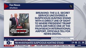Hunting stand discovered near Air Force One