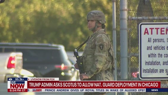 Trump asks Supreme Court to allow National Guard in Chicago