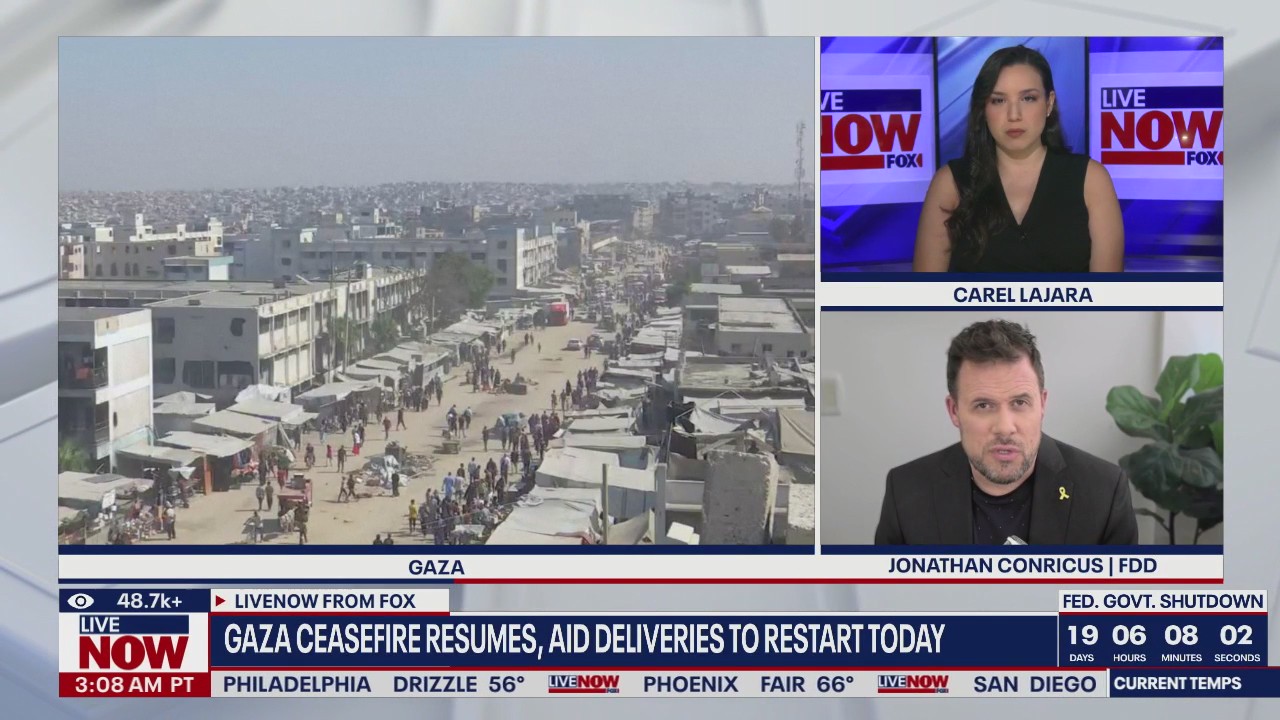 Israel resumes Gaza ceasefire