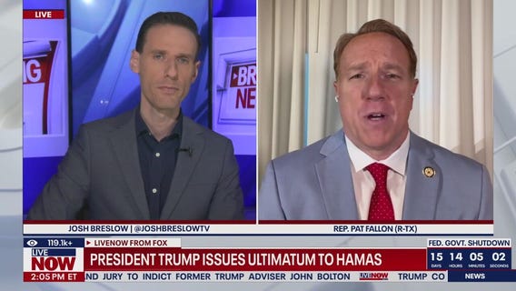 President Trump threatens to 'go in and kill' Hamas