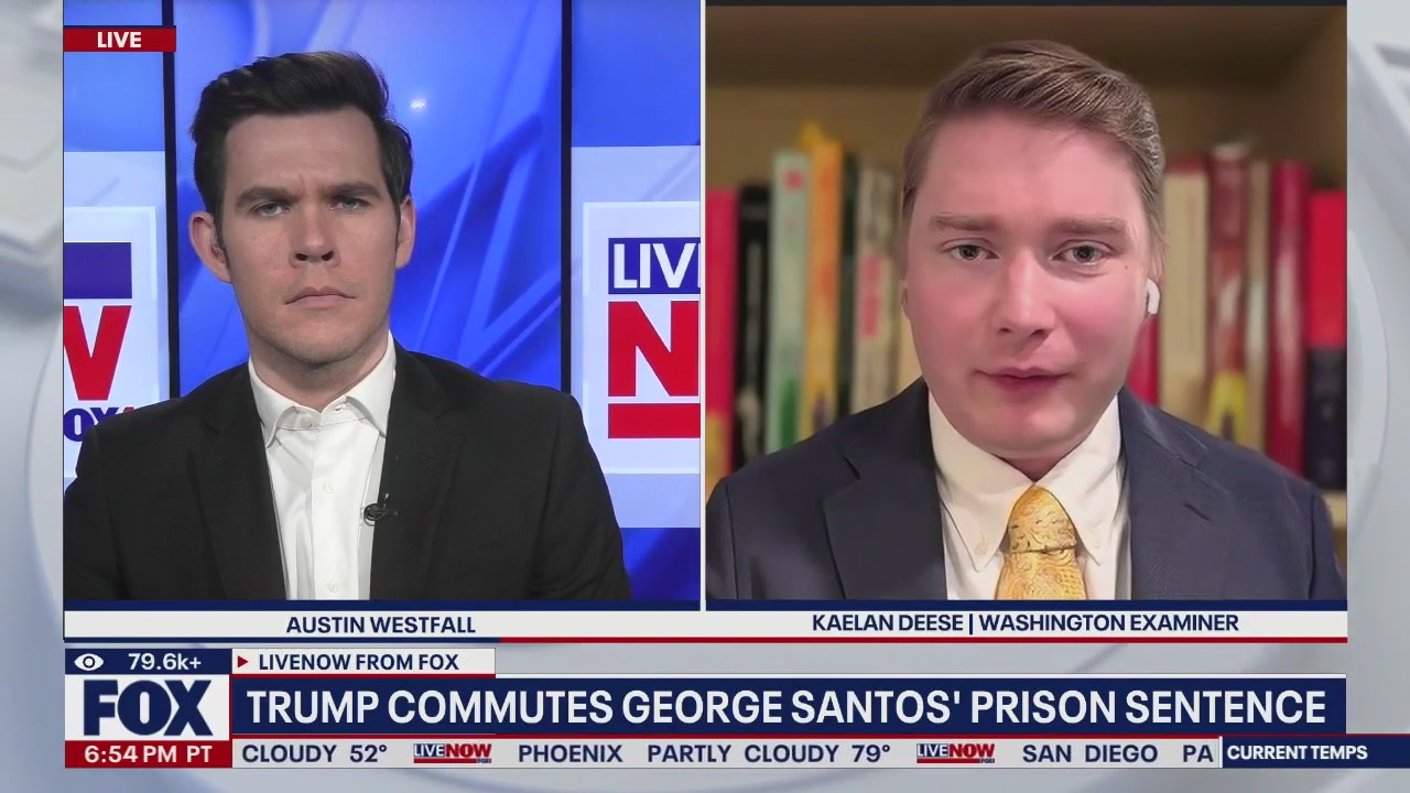 Trump says he's commuting Santos' prison sentence