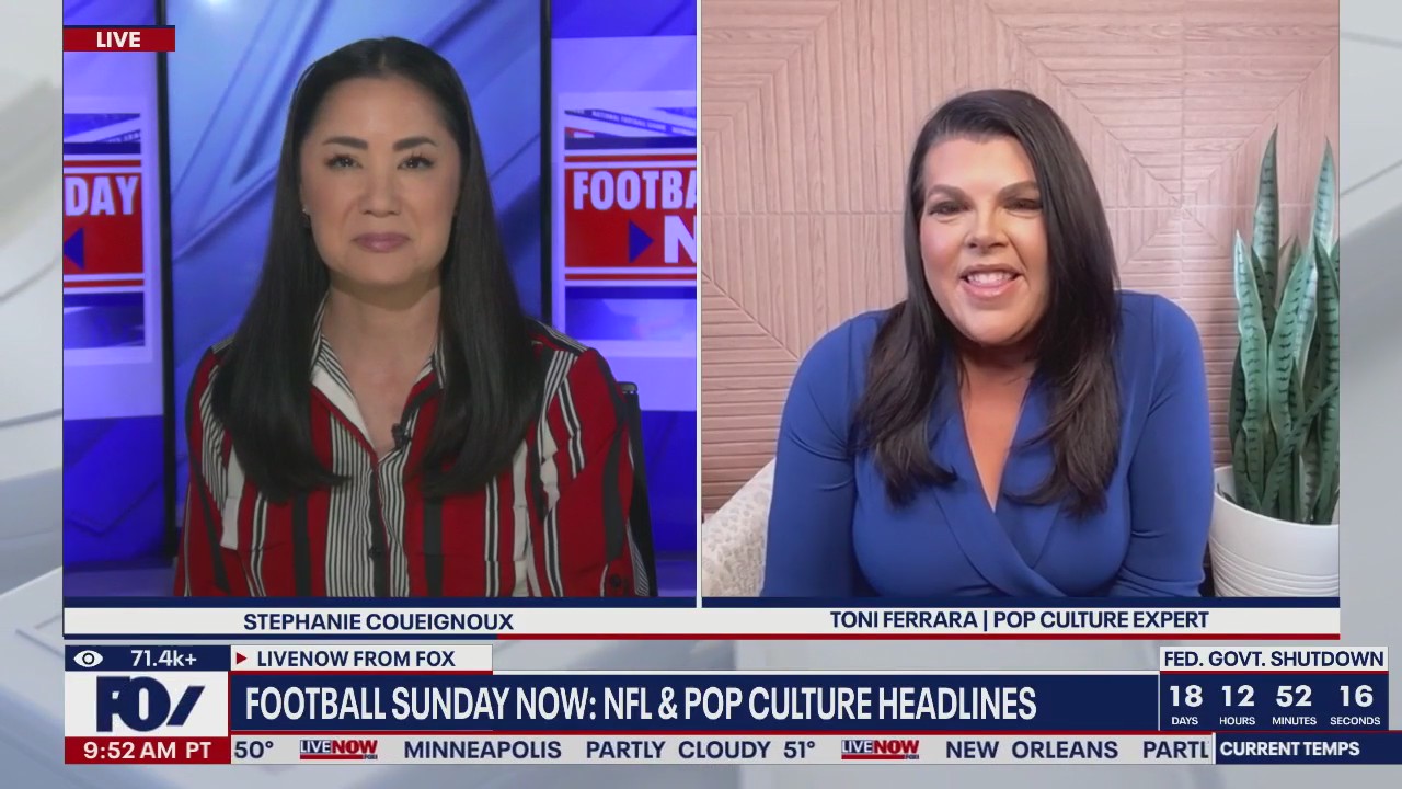 Football Sunday Now: NFL & pop culture headlines