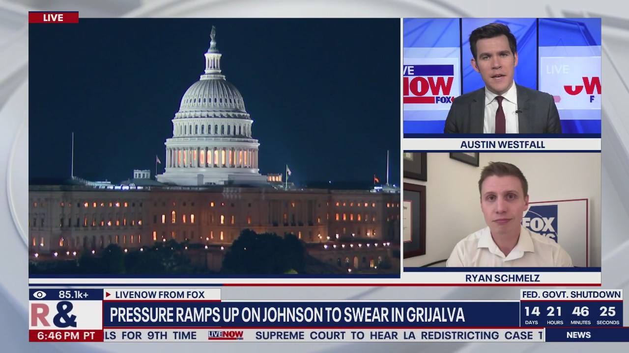 Speaker Johnson pressures Senate to end shutdown