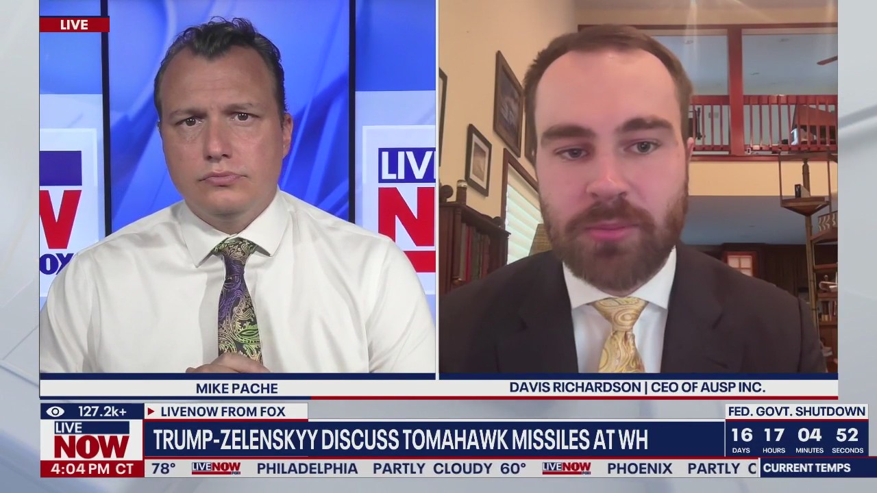 Trump-Zelenskyy discuss tomahawk missiles