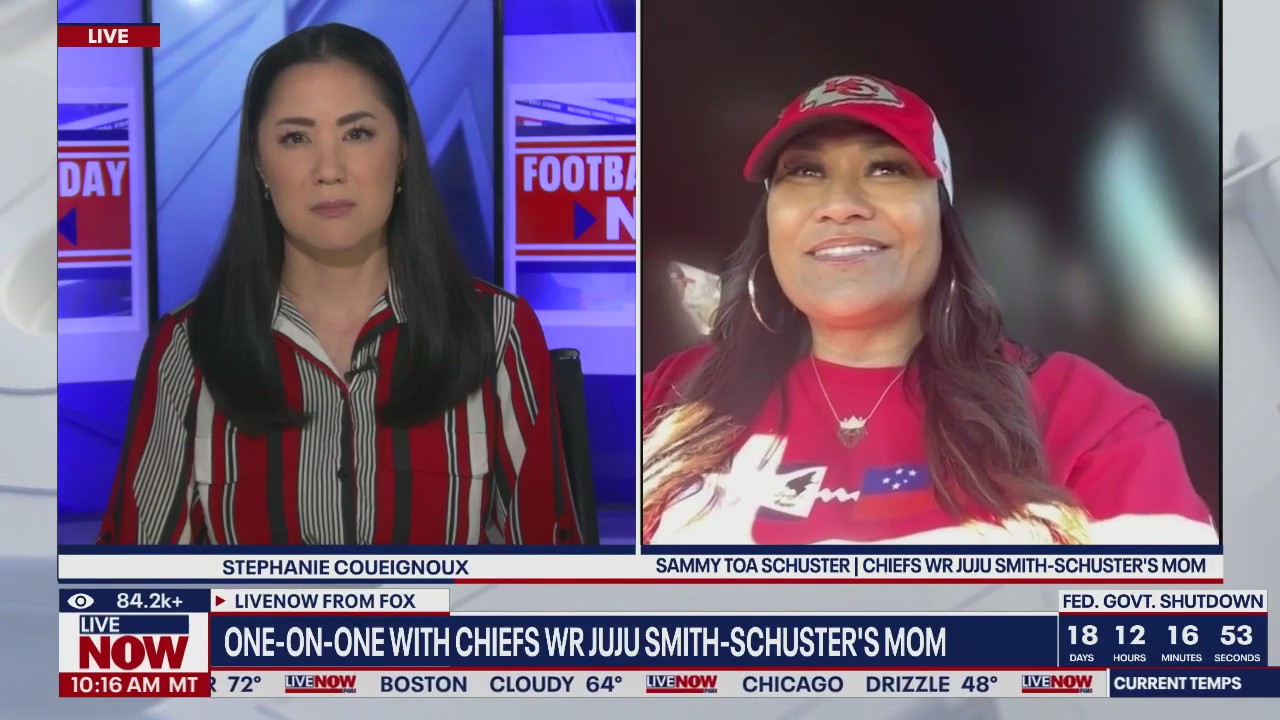 One-on-one with Chiefs WR Juju Smith-Schuster's mom