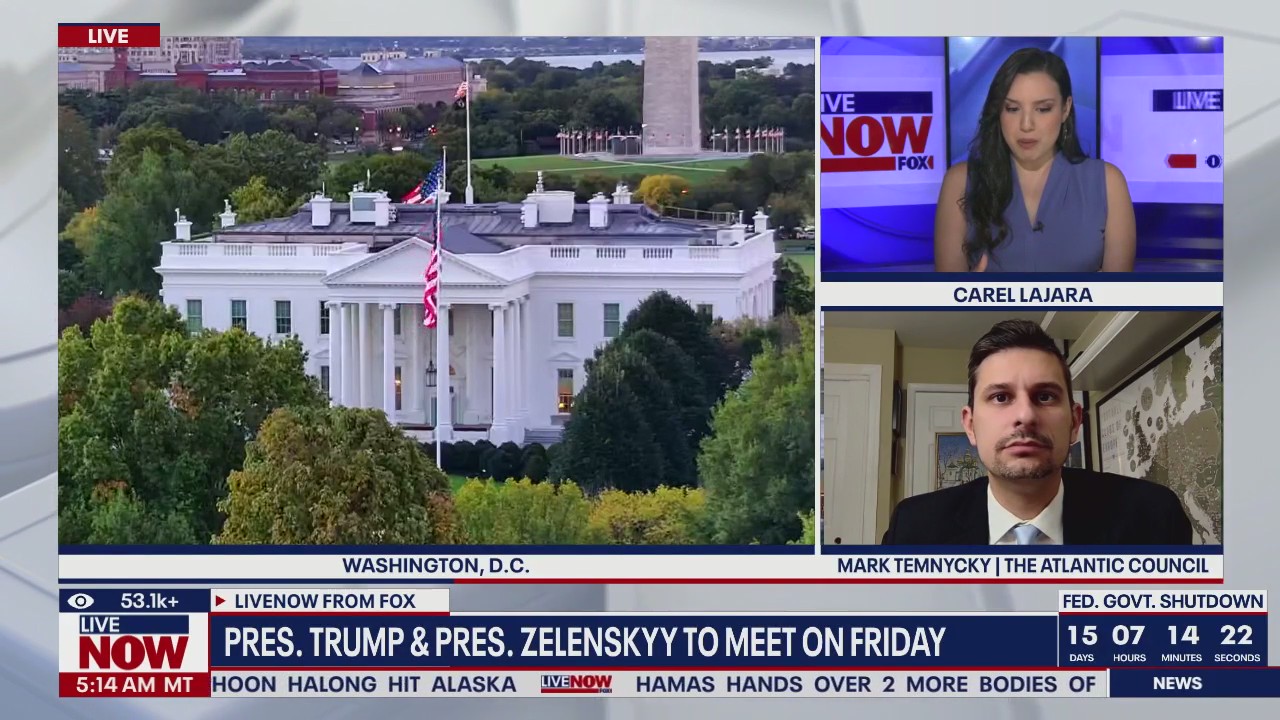 Pres. Trump to meet with Zelenskyy on Friday