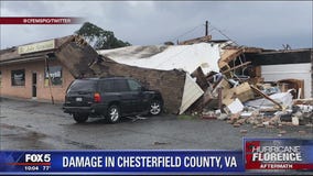 1 dead in Richmond area after apparent tornado from remnants of Florence