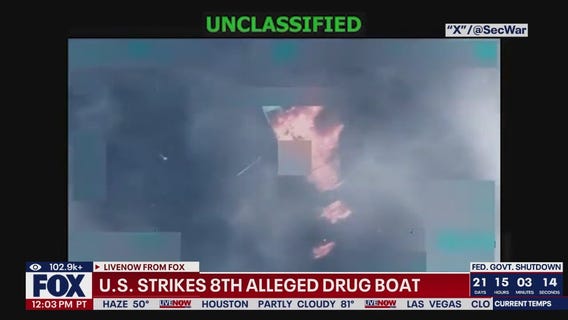 U.S. strikes another alleged drug boat