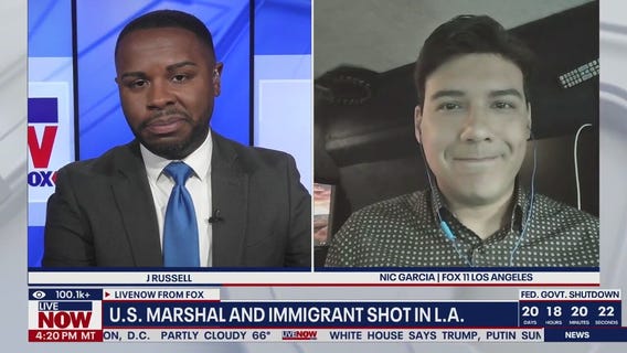 U.S. Marshal and illegal immigrant shot in L.A.