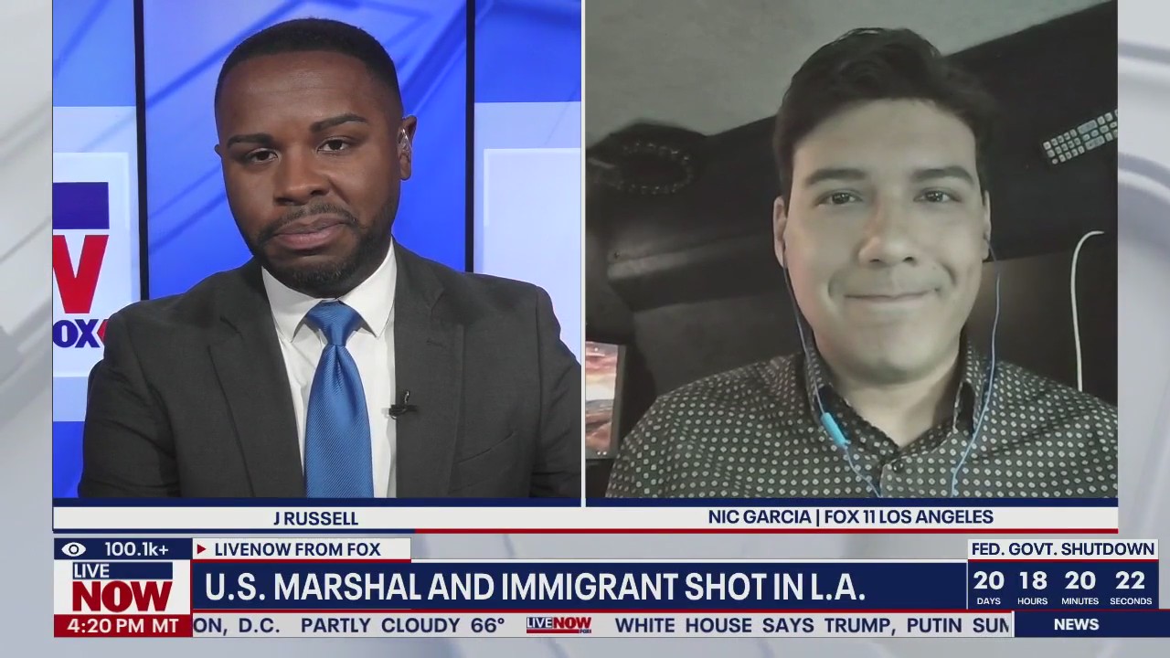 U.S. Marshal and illegal immigrant shot in L.A.