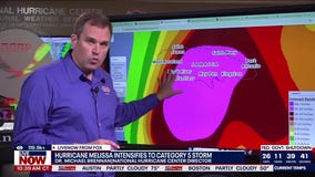 NHC update on major Hurricane Melissa
