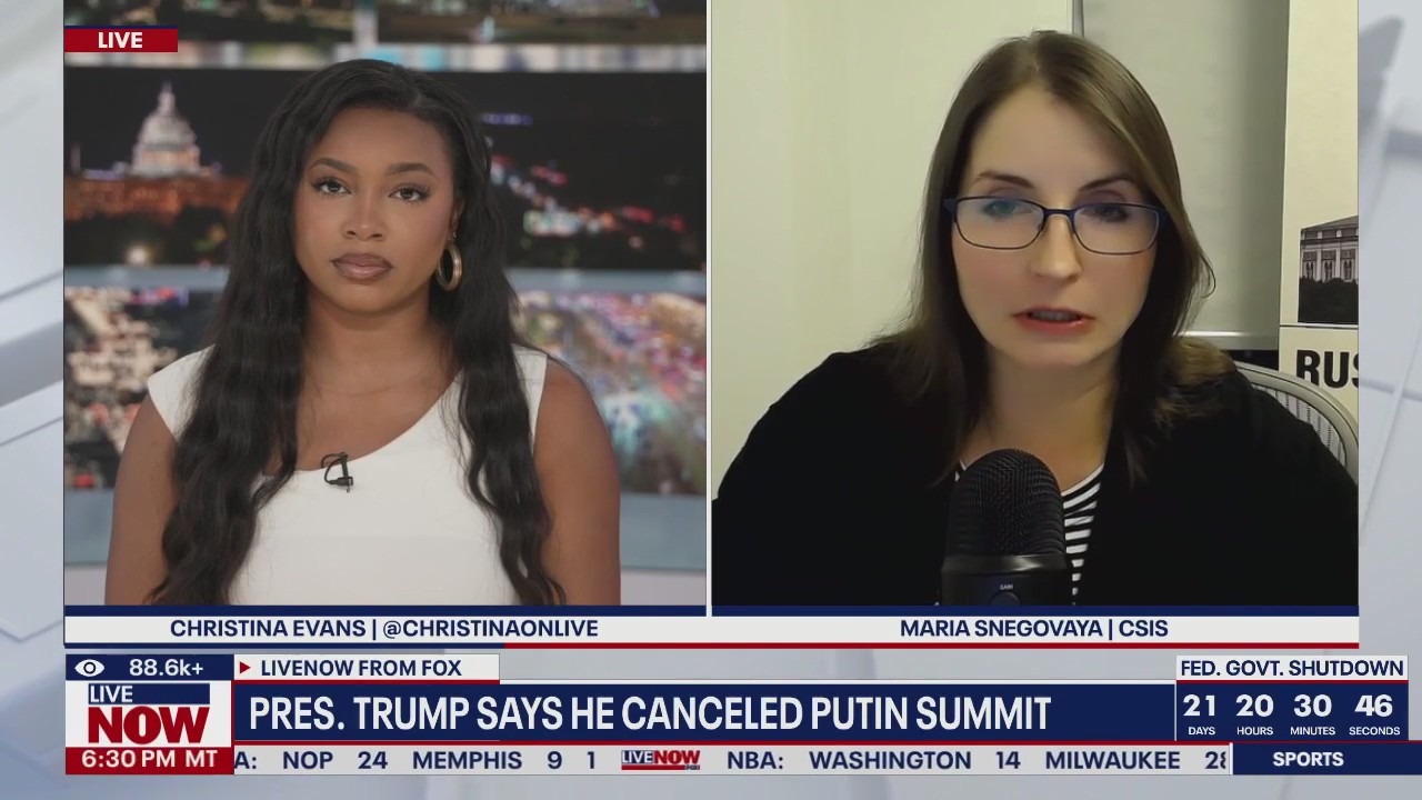 President Trump cancels meeting with Putin