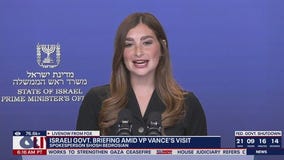 Israeli Govt. Briefing amid Vance visit