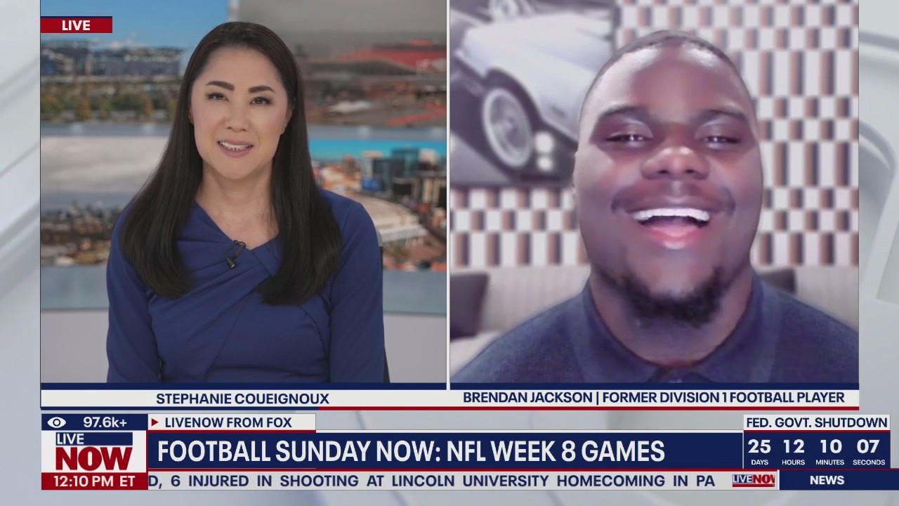 Football Sunday Now: NFL week 8 games