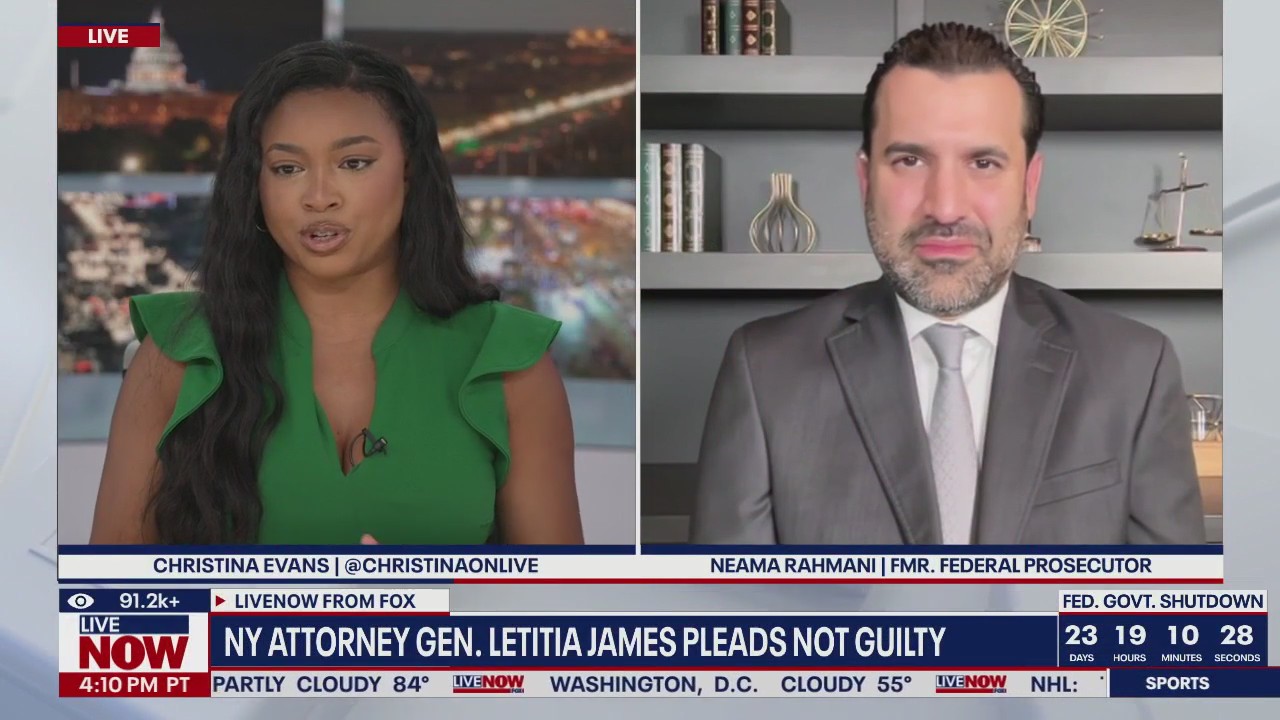 Letitia James pleads not guilty to bank fraud charges