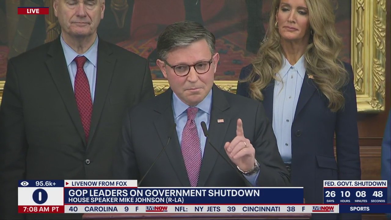 House Republicans on day 27 of government shutdown