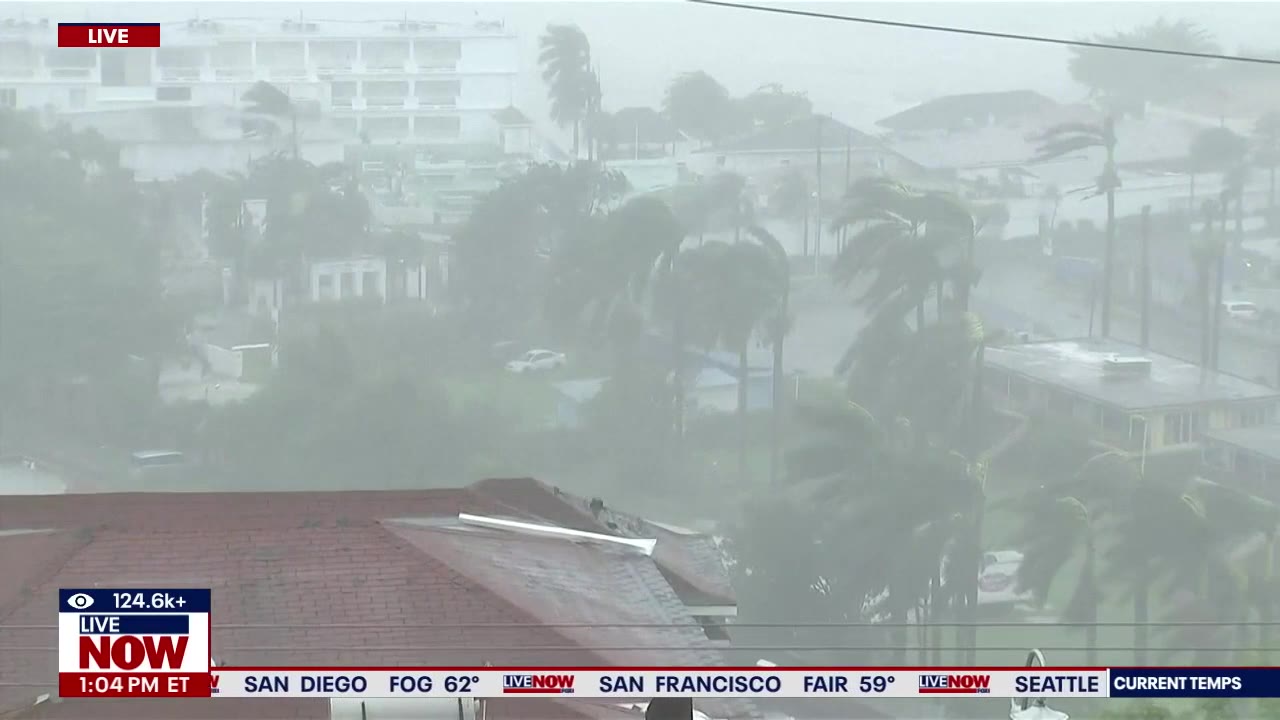 Hurricane Melissa makes landfall in Jamaica