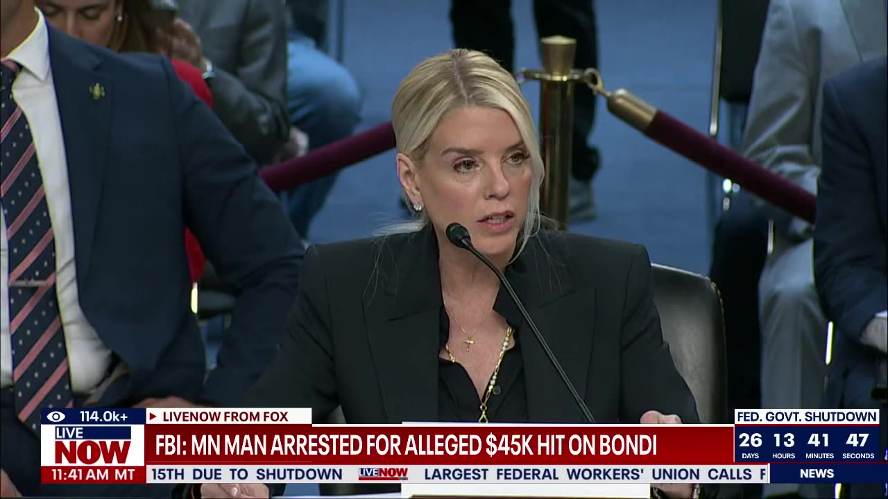 MN man accused of posting $45k bounty for AG Pam Bondi online