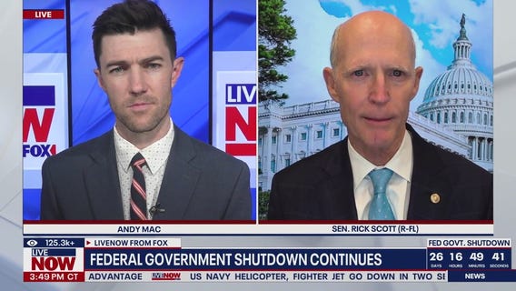 Sen. Rick Scott on shutdown, healthcare costs