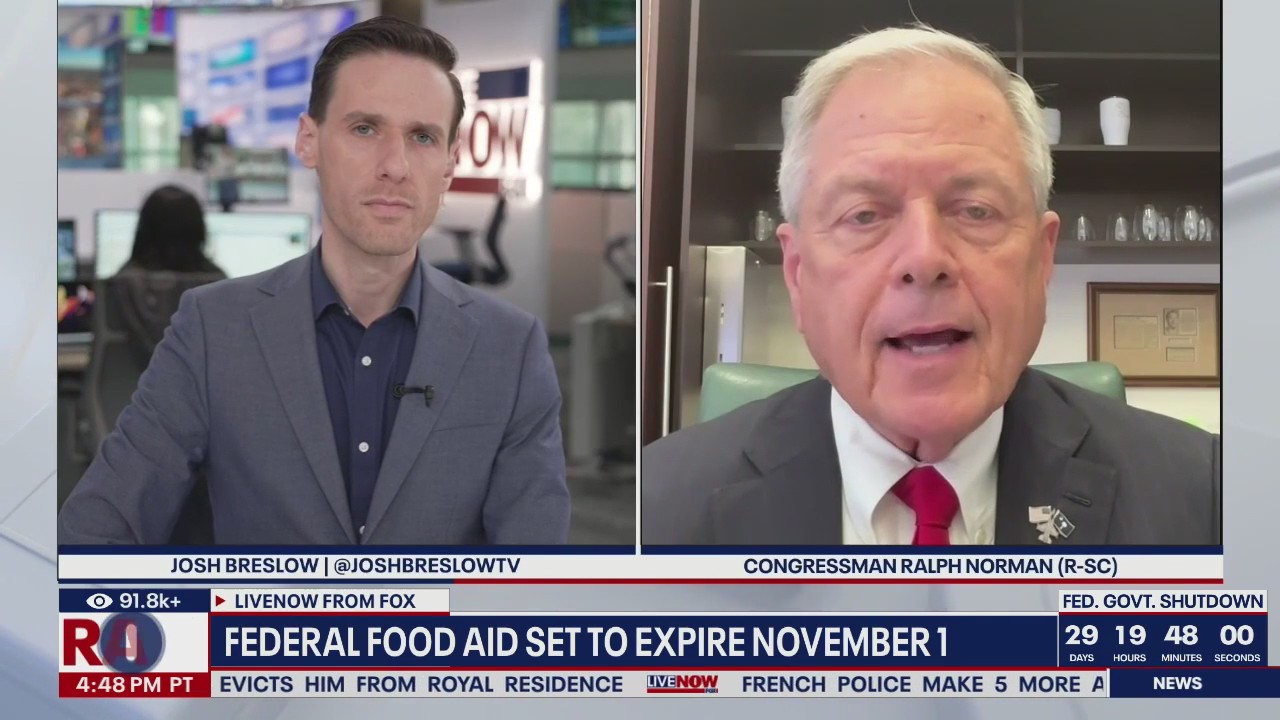 GOP Rep. Ralph Norman on SNAP benefits, shutdown