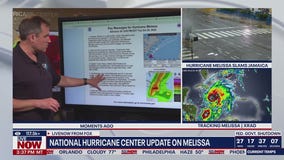 NHC update on Hurricane Melissa